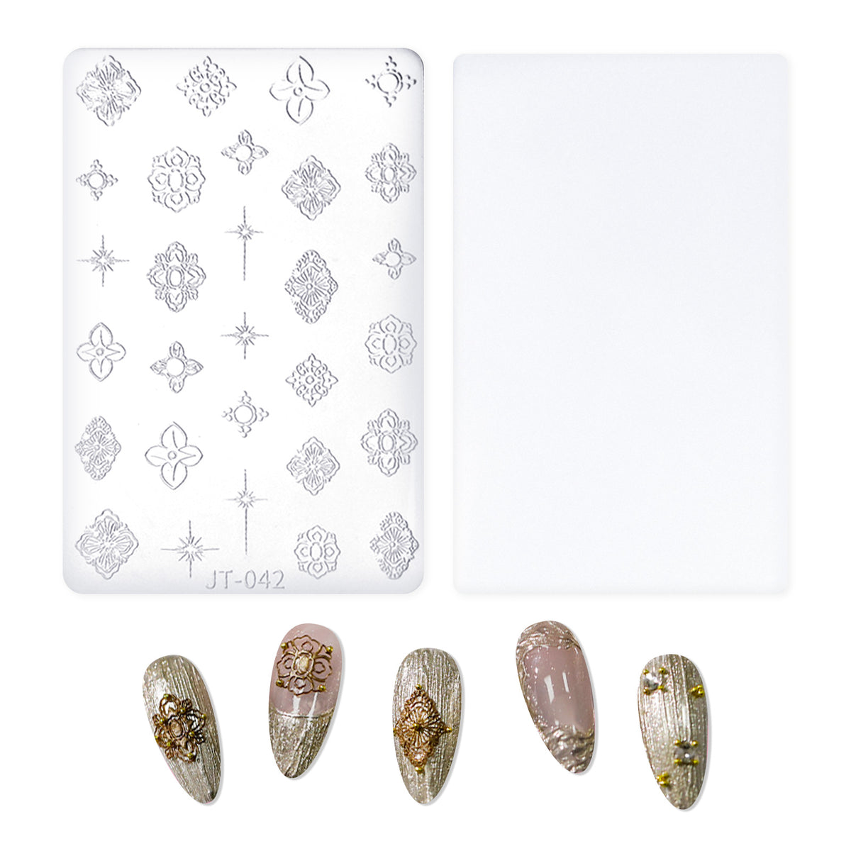 Nail Art Mold - JT042 Vintage