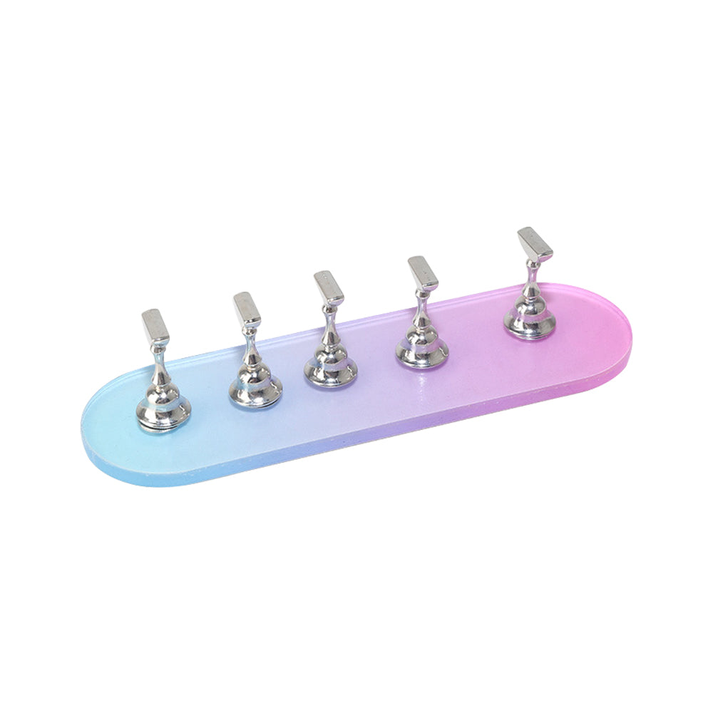 Magnetic Nail Practice Stand with Holders