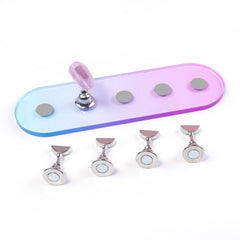 Magnetic Nail Practice Stand with Holders