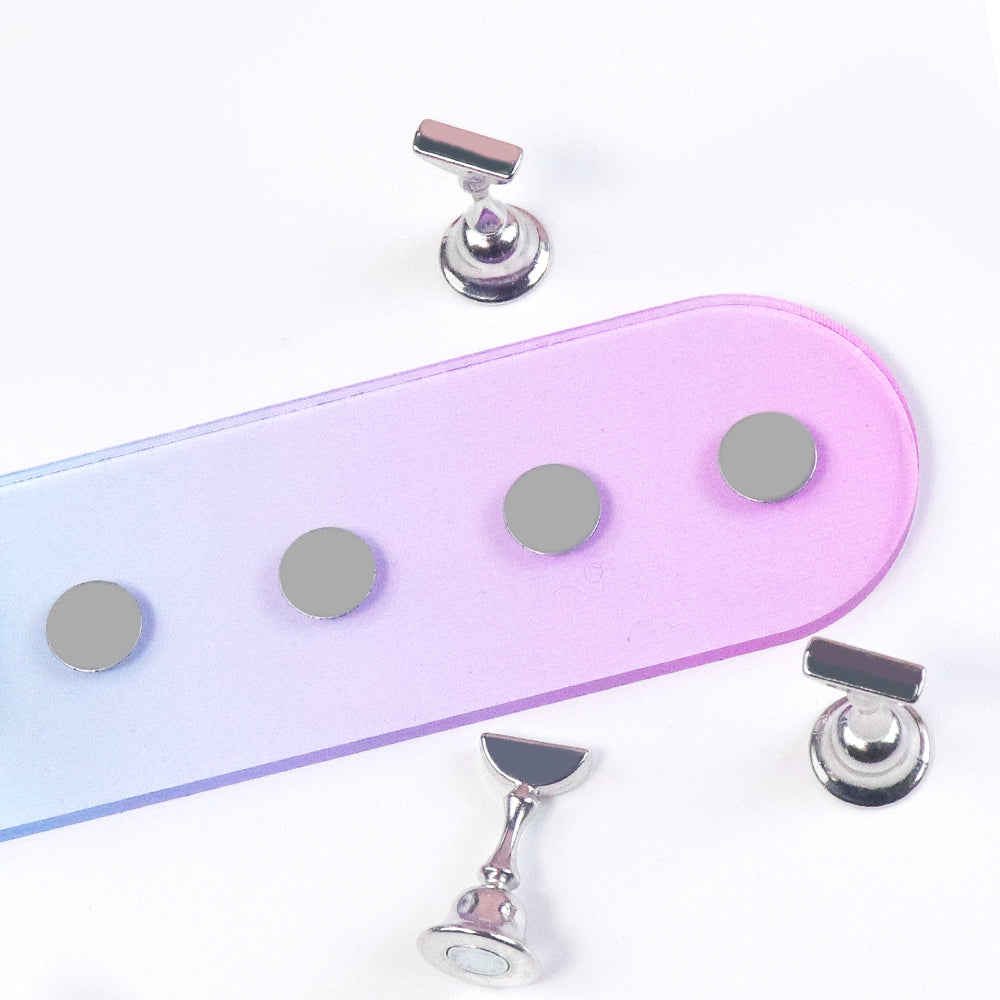 Magnetic Nail Practice Stand with Holders