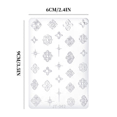 Nail Art Mold - JT042 Vintage