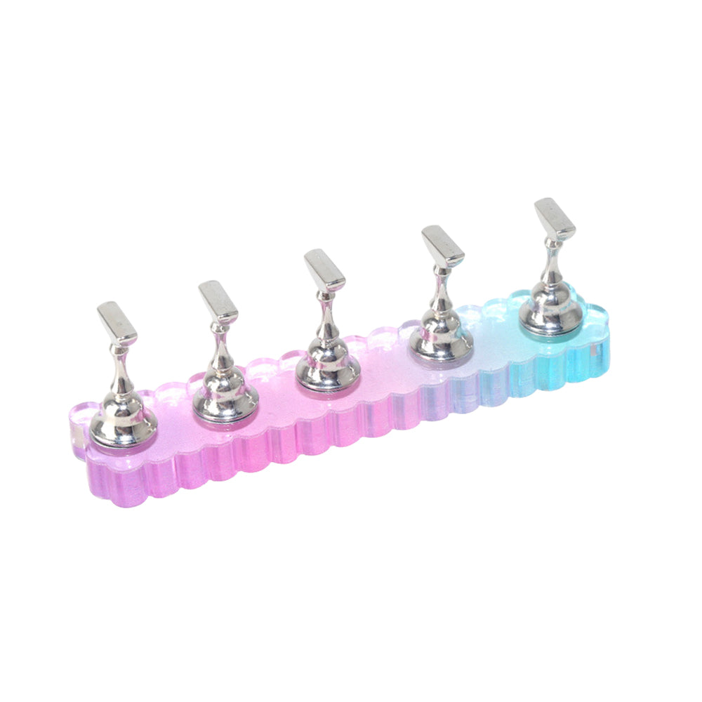 Magnetic Nail Practice Stand with Holders