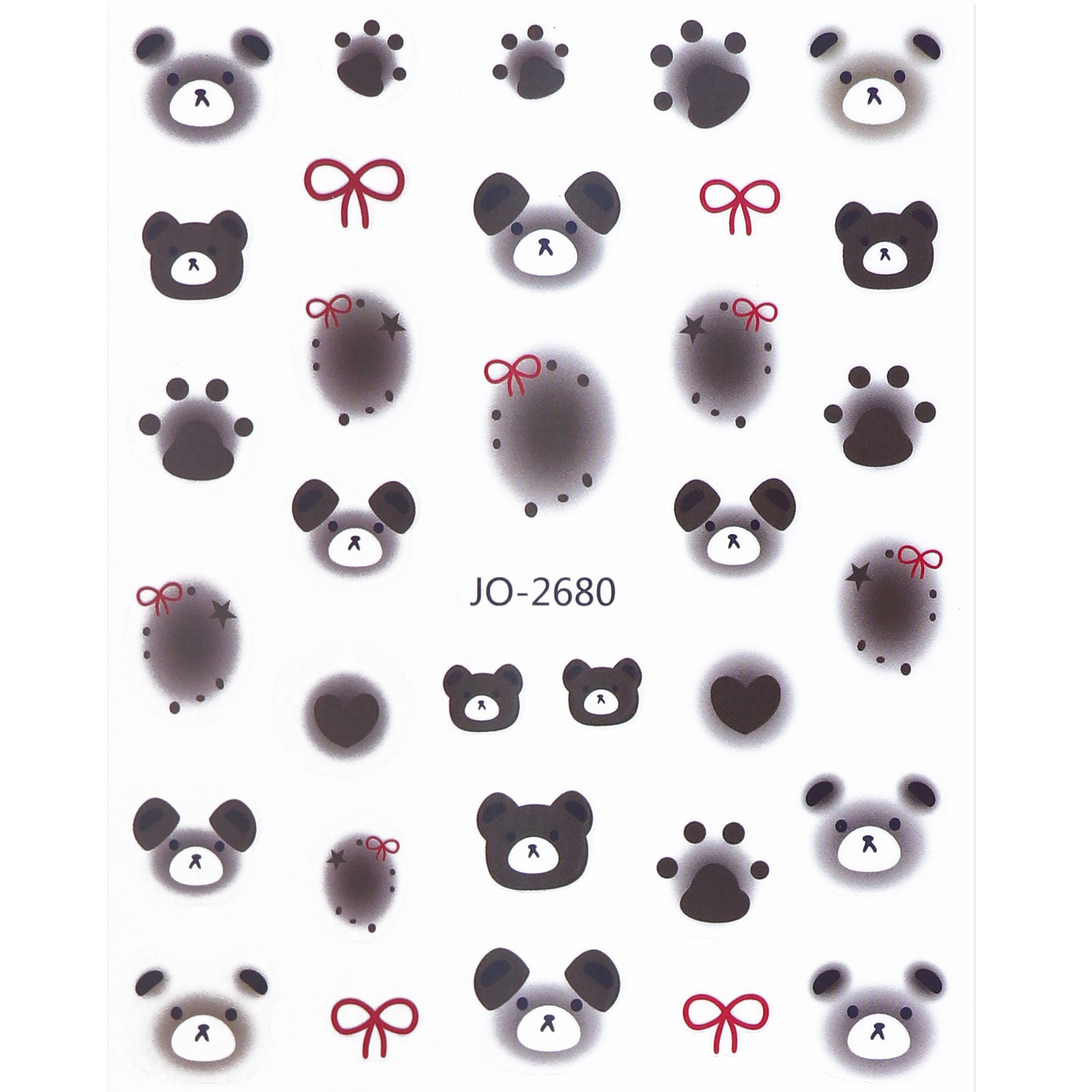 Nail Sticker - Lovely Bear