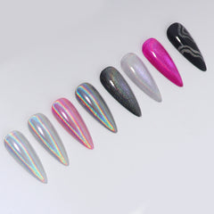 3-in-1 Magnetic Chrome Powder - VD01 Holographic