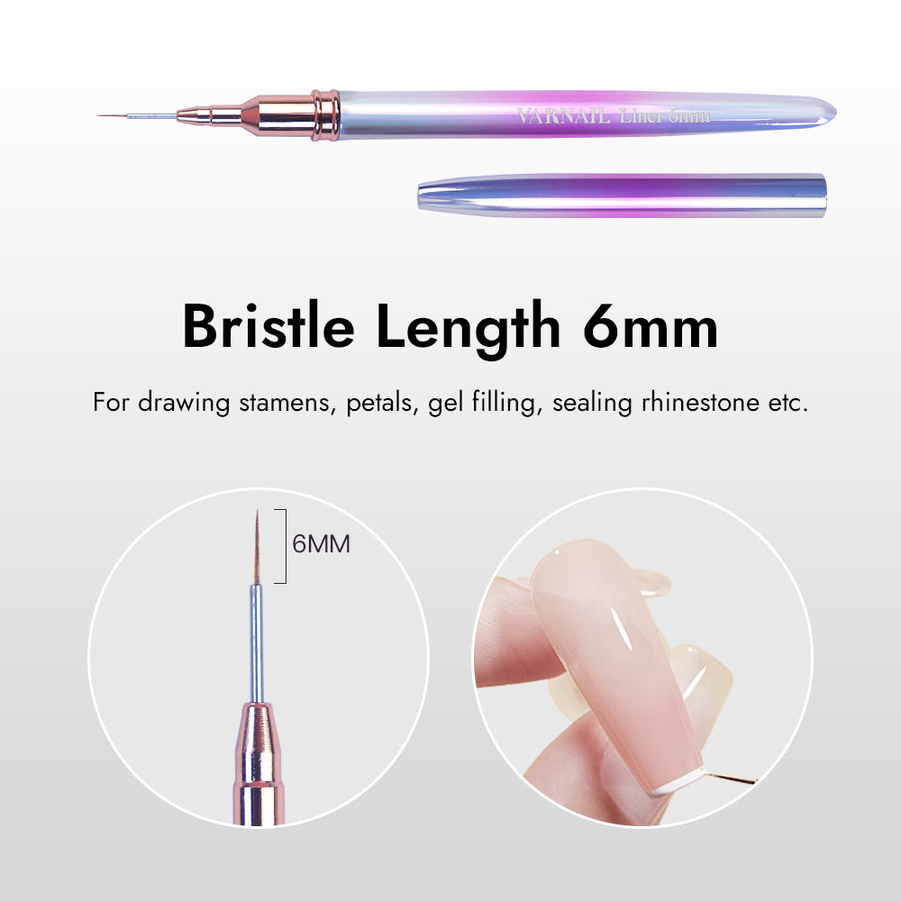 Liner Nail Brush - 6mm