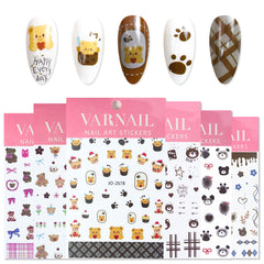 Nail Sticker - Lovely Bear