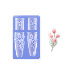 3D Nail Art Mold (Upgrade) - #22 Tulip