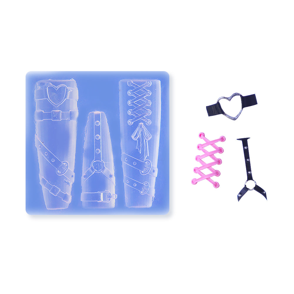 3D Nail Art Mold (Upgrade) - #30 Belt Buckles