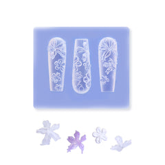 3D Nail Art Mold (Upgrade) - #23 Icy Flower