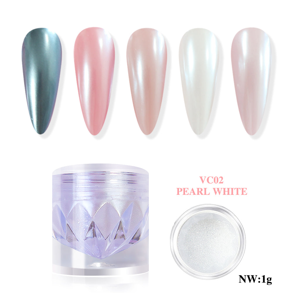 Chrome Powder - VC02 Pearl White