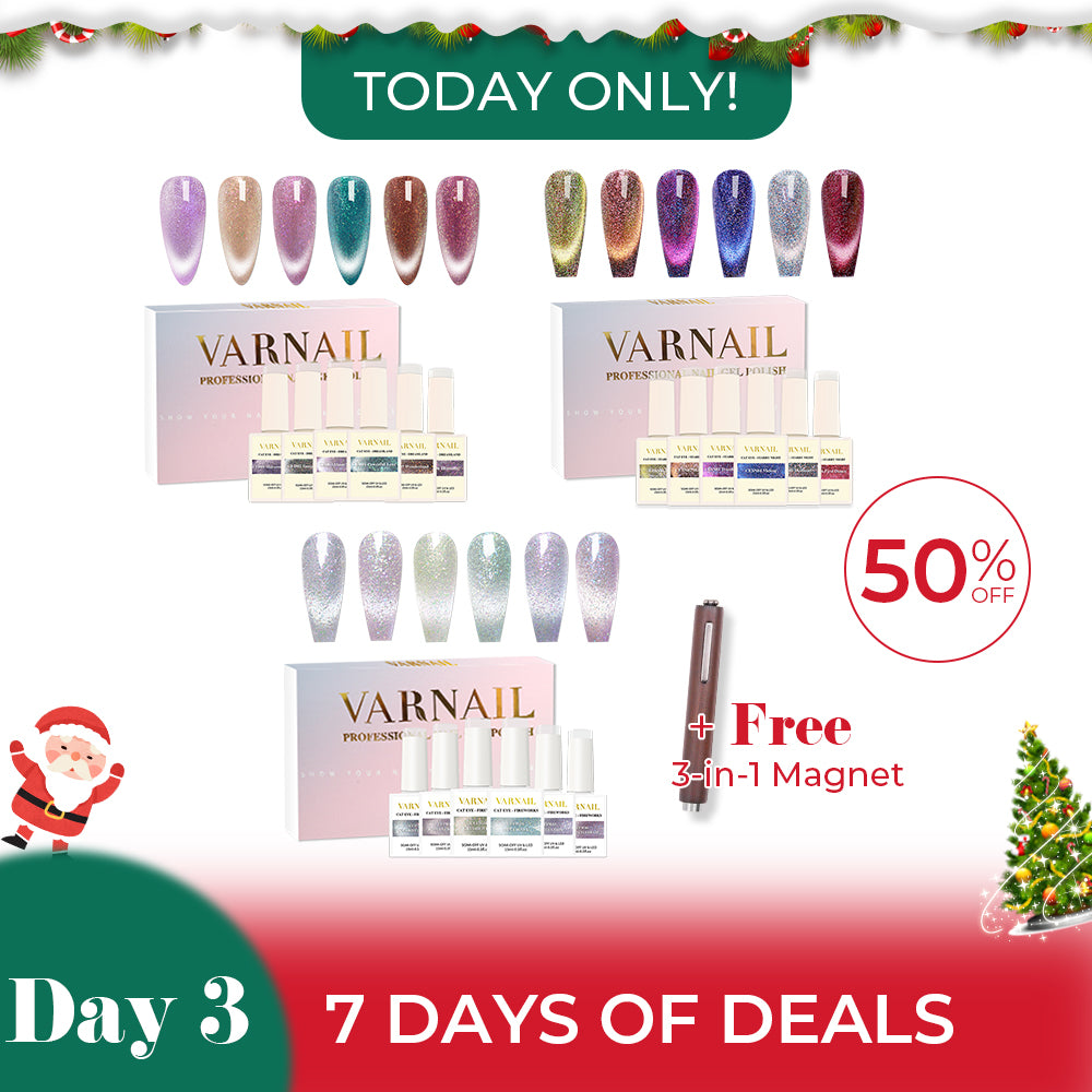 Day 3 :  Cat Eye Gel Set - 3 for $74.98