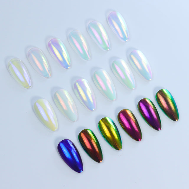 Nail Art Chrome Powder & Pigment - VARNAIL Professional Nail Supply Store!